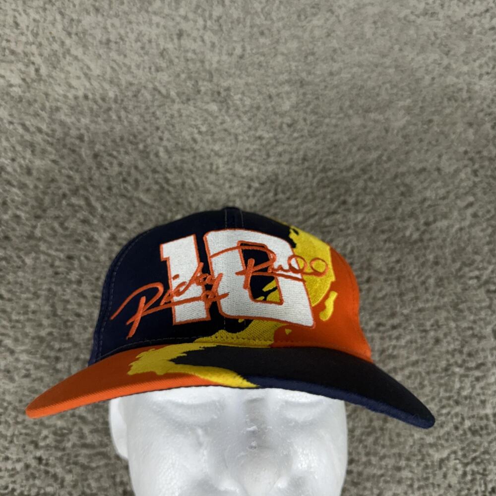 Vintage Ricky Rudd Splash Hat Mens OS Tide Racing Snap Back NASCAR #10 Racing